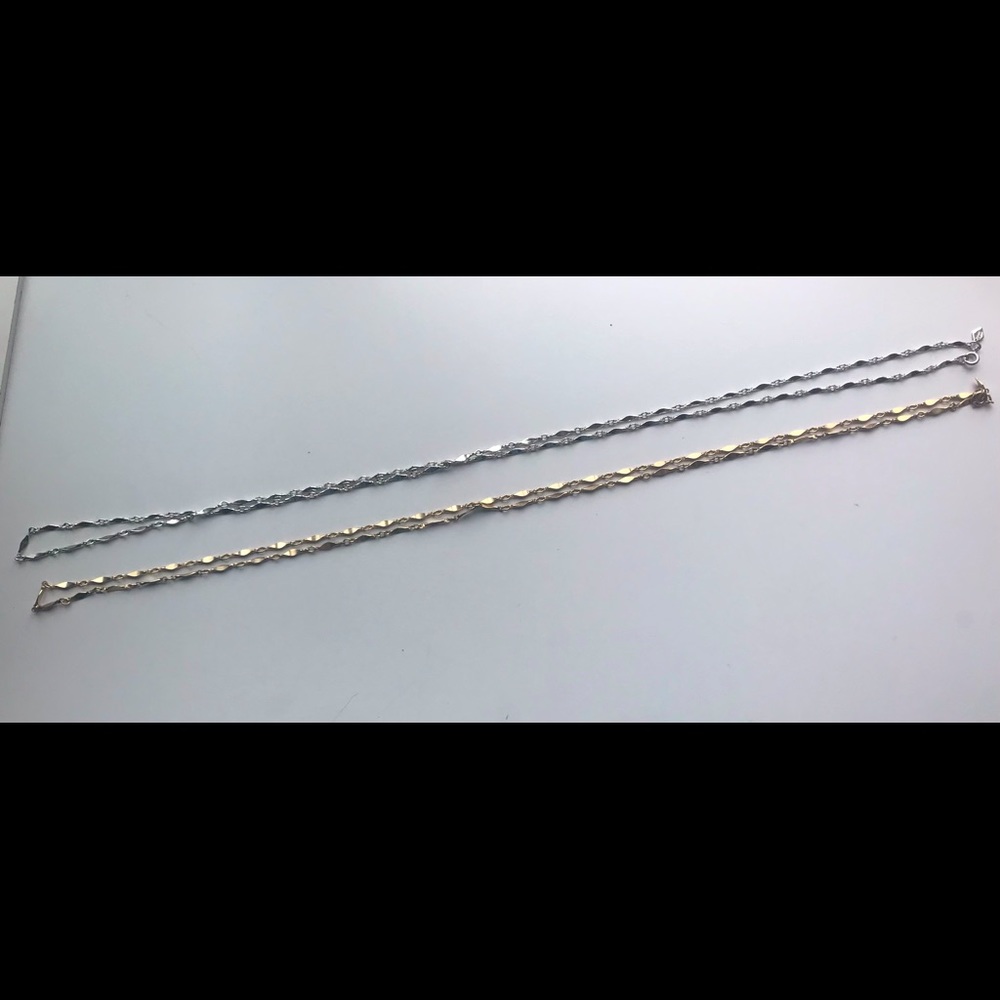 2 Vintage Long Sarah Coventry Chains
